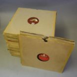 A quantity of 78rpm 12” orchestral recordings including the work of Mussorgsky and Tchaikovsky, with