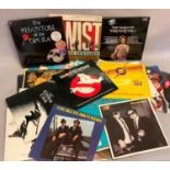 A collection of LP's; mainly film soundtracks, classical and children's, to include Hooked on
