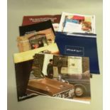 A collection of Ford cars brochures to include Zephyr, Zodiac, Executive, Consul, 'New' Granada (