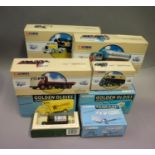 Three Corgi Classics Road Transporters including Shell Mex/BP, Pollock of Musselburgh and Robson’s
