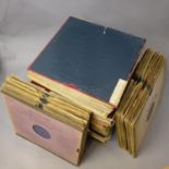 Large collection of 78rpm 12” recordings including work by Wagner, Strauss and Verdi, with