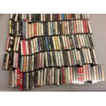 A collection of cassette tapes mainly late 80's to 20's