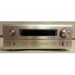 A Denon AVR3803 7.1 surround AV Amplifier, colour silver