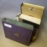 A bound collection of early 78rpm 10” Victor Victrola recordings, along with a number of 78rpm 12”