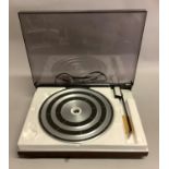 A Bang & Olufsen vintage Beogram 1500 turntable (1967), boxed, in black and dark wood