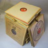 A quantity of light orchestral, operatic and piano recital 78rpm 12” recordings including Mozart and