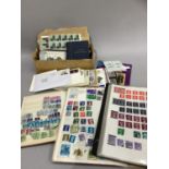 A quantity of mixed world stamps