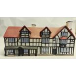 A W. H. Goss porcelain pastille burner-model of Shakespeare's House, Regd No. 225833 pub. by W.