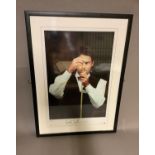Ronnie O'Sullivan signed limited edition photograph (# 490 of 500) by Big Blue Tube, 69cm x 50cm