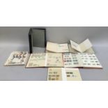 Stamps: six stock books with mixed late 20th century world collection, many unused with Queen