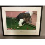 Jimmy White signed limited edition photograph (#161 of 500) by Big Blue Tube, 52cm x 67cm