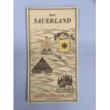 German Map of Sauderland