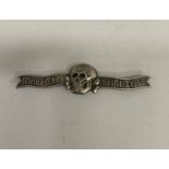 German WW II Waffen SS Meine Ehre heist Treue honour roll badge, M1/34 and RZM marks to reverse,