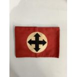 German Hungarian Iron Cross Fascist movement armband