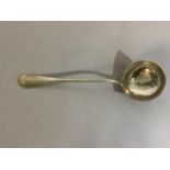 An early 20th century continental .800 soup ladle with foreign marks, approximate length 30cm,