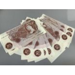 Bank of England ten Shilling notes, signature J S Fforde, 30 notes in small consecutive runs,