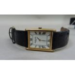 A Raymond Weil gentleman's dress wristwatch in rolled gold case No 5768/2 with quartz movement,