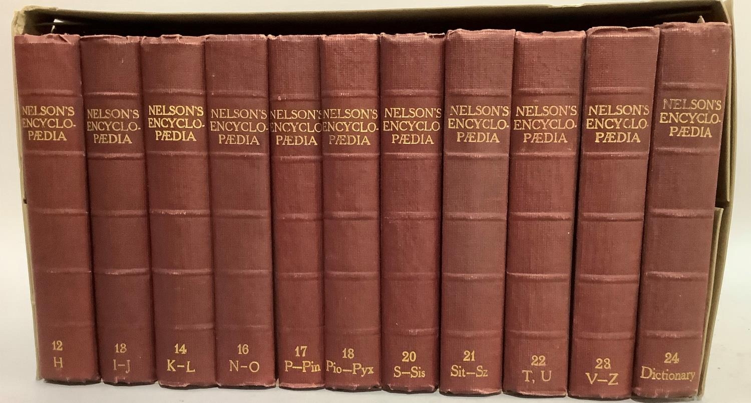 A uniform bound set of Nelson's Encyclopaedia in twenty three volumes - Bild 3 aus 3