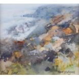 ARR Alan Flood (b.1951), Port Mulgrave, watercolour, titled, signed and dated 2017 to lower right