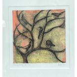 ARR Hester Cox, Contemporary, The Gathering colour etching, no. 6/50, titled and signed in pencil to