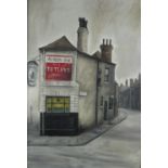 ARR Stuart Walton (b.1933), Albion Inn, oil on board, signed M.S Walton and dated 19(59) to lower