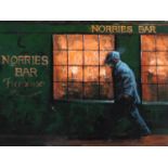 ARR After Alexander Miller, (b.1960) Norries Bar, colour print, no. 124/395, signed in pencil to the