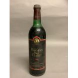 One bottle Harveys No 1 Claret 1985, bottled by John Harvey & Sons Bristol, product launched in