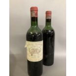 Chateau Margaux 1961, Premier Grand Cru Classe, Margaux, CB, labels fair and poor, capsules good,