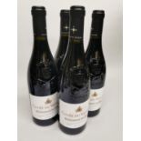 Cuveé Du Vatican , Chateauneuf-du-Pape 2007, labels, capsules and levels good, four bottles