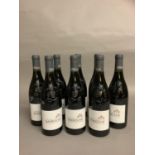 Eight bottles Domaine La Barroche 2011 Chateauneuf Du Pape, 15% vol, numbered bottles