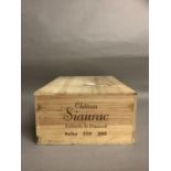 Twelve bottles Chateau Siaurac 2005 Lalande de Pomerol