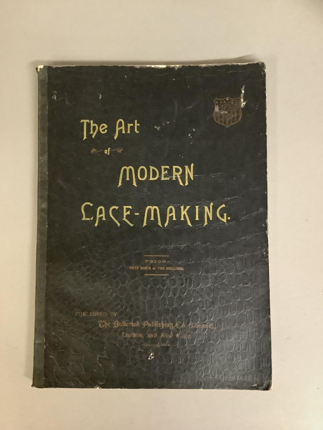 1891, “The Art of Modern Lace-Making” published by The Butterick Publishing Co (Limited), price