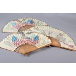 The Philadelphia Trades Fair printed centenary commemorative fans, (1776 – 1876) the double paper