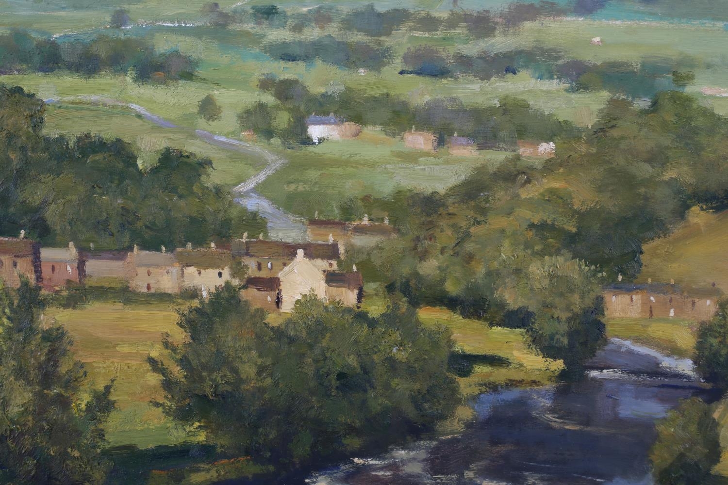 ARR Michael Curgenven (20th/21st century), Kettlewell, North Yorkshire Dales, oil on board, signed - Image 3 of 4