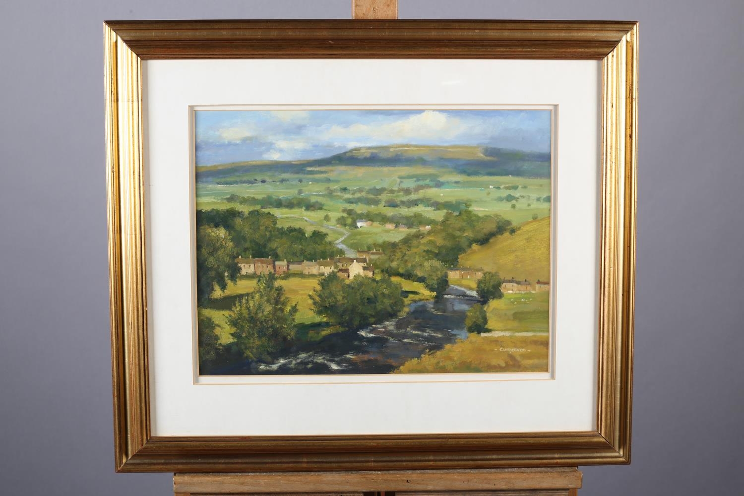 ARR Michael Curgenven (20th/21st century), Kettlewell, North Yorkshire Dales, oil on board, signed - Image 2 of 4