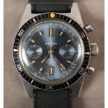 Avia Marino gentleman's manual chronograph wristwatch c.1970 in stainless steel case no. 23758 8, 17