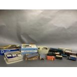 Railway rolling stock including goods wagons, carriages, station accessories etc