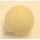 Fine J B Halley "The Ocobo 27 ½" moulded mesh guttie golf ball - unused and in perfect condition
