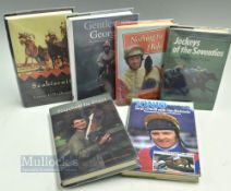 Horse Racing Hardback Books signed and unsigned 1st editions, to include Jockeys of the Seventies