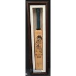 Sir Ian Botham Signed Miniature Cricket Bat Sir Ian 'Beefy' Botham, is regarded as one of England'