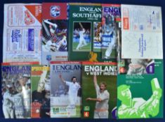 England Cricket Test Match Programmes, Ticket, signed Scorecards to include 2005 England v Australia