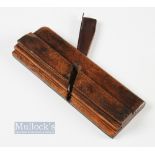 Golf Club Makers Wooden Step Plane - stamped to one end Greenslade & Co Bristol and a J Allen double