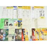 1951-1999 International Cricket Programmes & Scorecards a good selection of matches noted items of