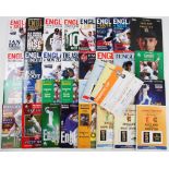 1983-2018- a good collection of England Cricket Test Match programmes with an Australia v West