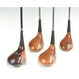 Ben Hogan Persimmon woods features a 1, 3 and 5 Apex wood set, together with a 1 wood B03342 speed