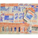 1948-1970 Glasgow Speedway Programmes to include August 18th 1948 Scotland v England - holes punched