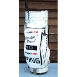 Gordon J Brand Official Ping Sponsored Tour Golf Bag - full size tournament golf bag with additional