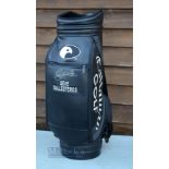 Severiano Ballesteros Signed Callaway Sponsored Tour Golf Bag - full size tournament golf bag signed