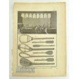 c1770 Tennis Engravings, Paulmerie, Denis Diderot - 18th century French Paulmerie from the '