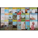 Collection of American 1969 'Golf World" newsweekly magazines (52) - a complete run from Vol.22 No.